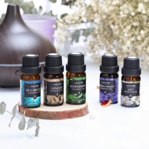 Set mit Fruchtigen Ätherischen Ölen für den Diffusor