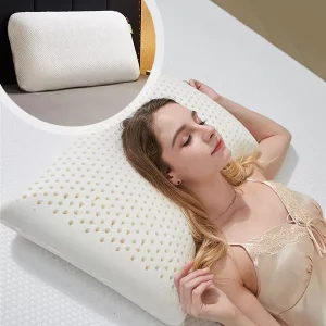 Nackenstützkissen, Nackenstützkissen, orthopädisches Kissen, Schlafkissen, Bio-Latex-Kissen