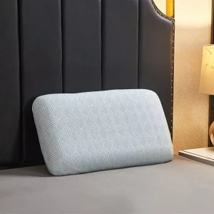 Orthopädisches Naturlatex-Kopfkissen - Blau