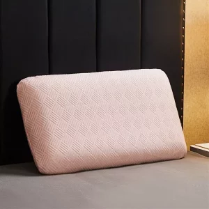 Orthopädisches Naturlatex-Kopfkissen - Rosa