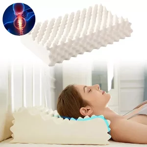 orthopädisches kissen, kissen aus naturlatex, orthopädisches kissen für nackenschmerzen, konturiertes kissen