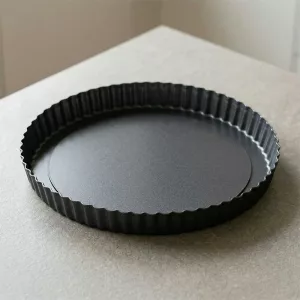 Quicheform mit losem Boden, antihaftbeschichtete Tarteform mit herausnehmbarem Boden